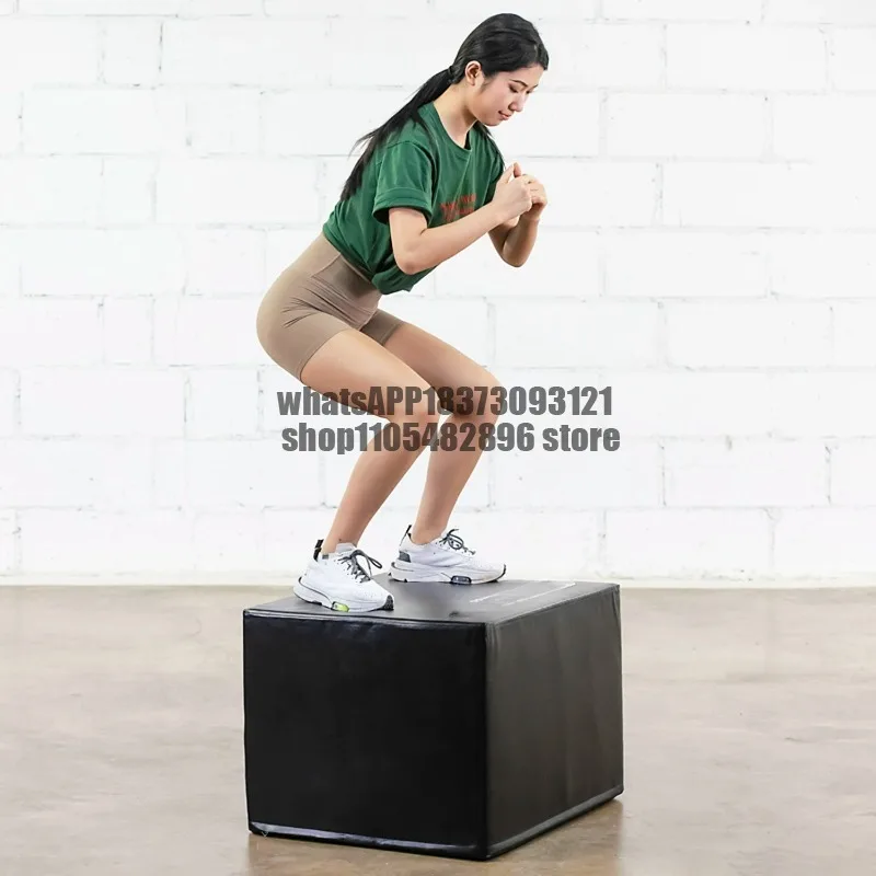 Soft jump box three-in-one height jump stool barbell box, bouncing strength training lower limb strength