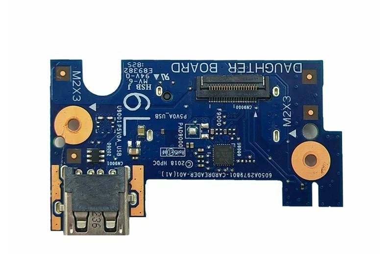 USB Board & SD Card Reader Subboard Compatible with for HP 17-BY, 17-CA, 17Z-CA, 17Q-CS, TPN-I133 605A2979801