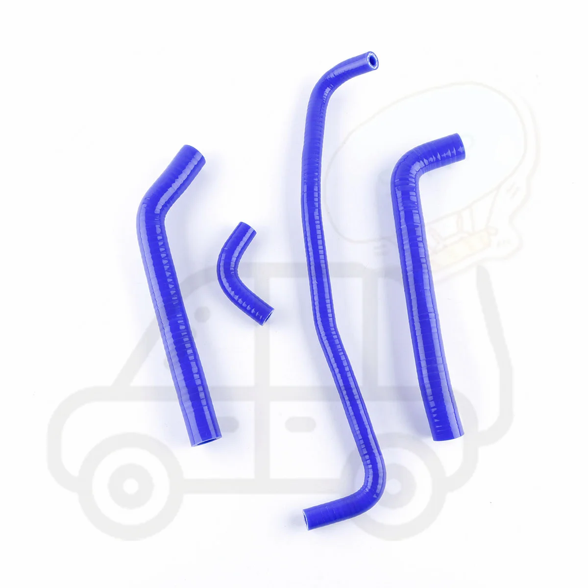 

4PCS 3PLY For 2002 ATK Cannondale speed 440 ATV Silicone Radiator Tube Hose Coolant Pipe Kit Upper and Lower
