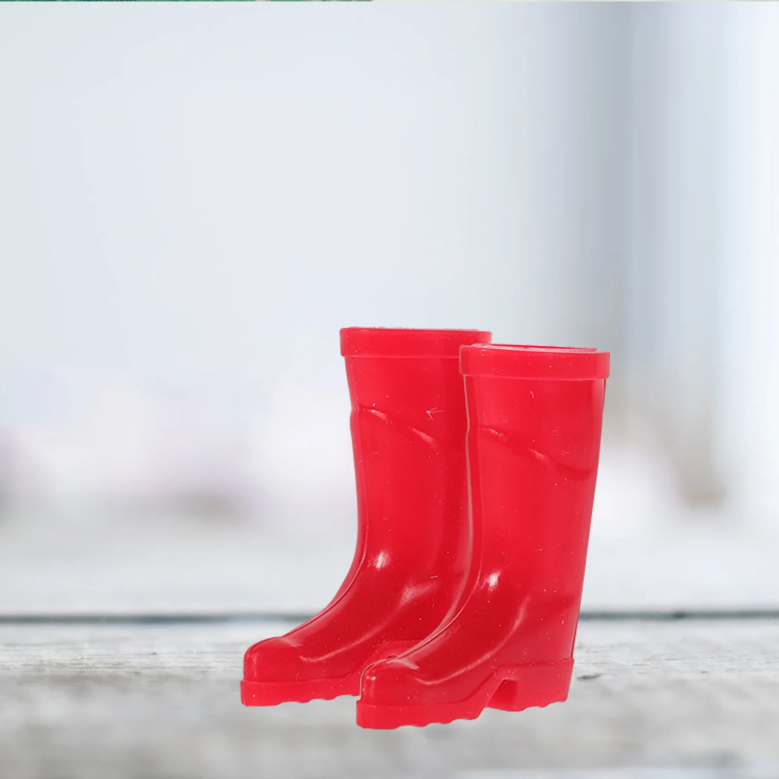 House Mini Rain Boots Gloves Small Shoe Abs Dollhouse Miniature Accessories Model