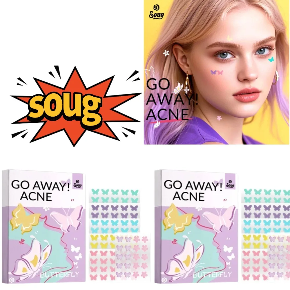 

Пластыри в горошек от прыщей, противоаллергическая наклейка, пластырь от прыщей в форме бабочки, невидимая исцеляющая наклейка для лечения прыщей, средство для удаления прыщей