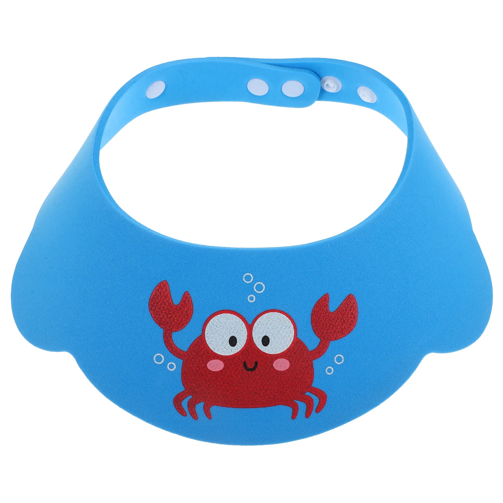 

Baby Bath Cap Adjustable Toddler Hair Washing Shield Cute Cartoon Design Soft Lightweight Comfortable Wear Longlasting Use