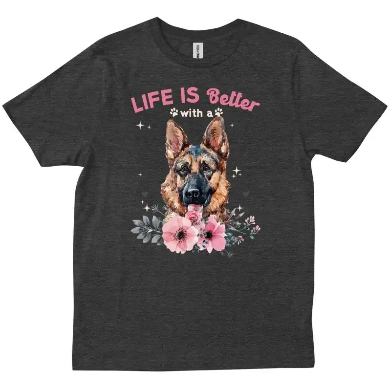 Funny Dog Mom Dad German Shepherd For Lover Owner Momma T shirt