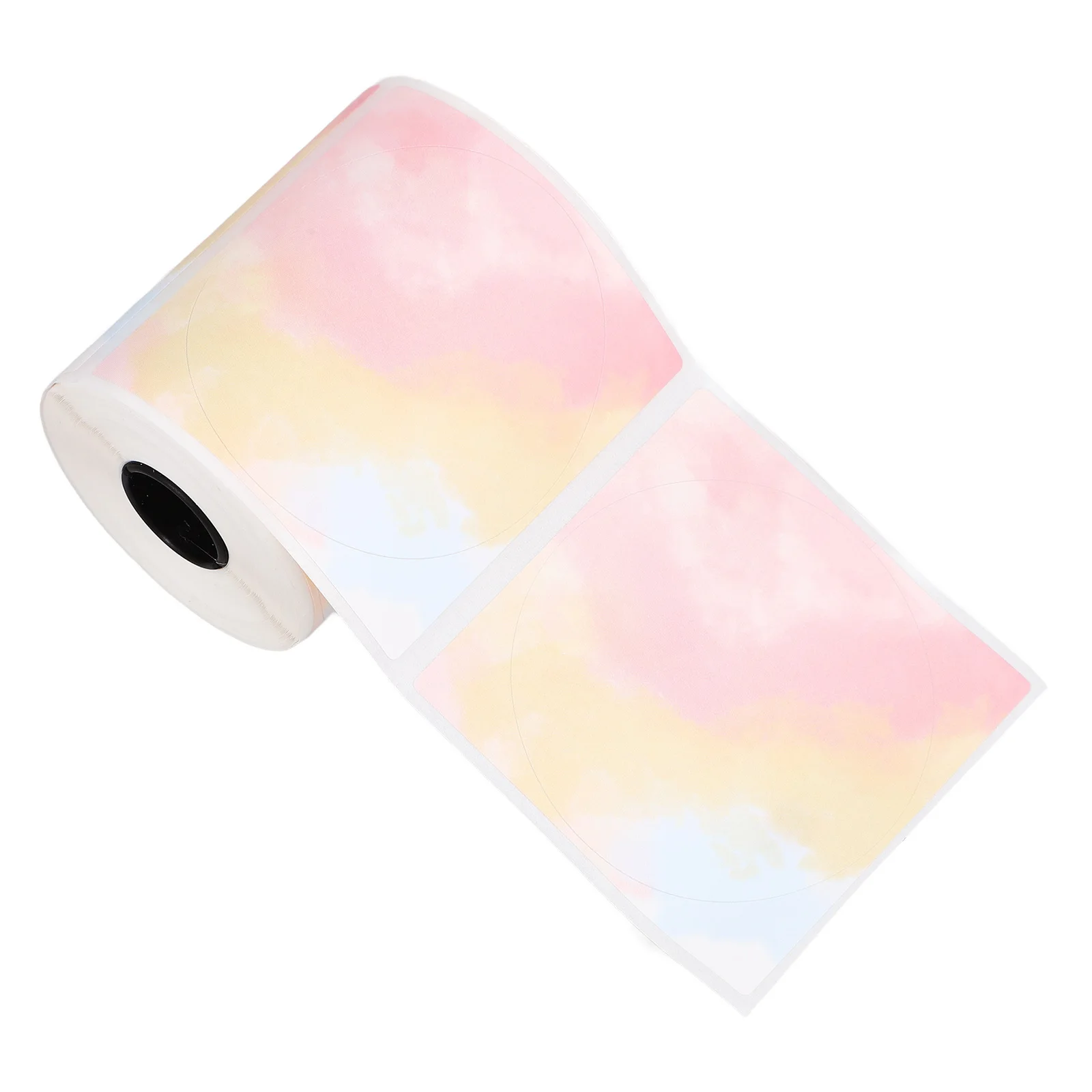 1 Roll Gradient Color Thermal Labels Self Adhesive Sticky Label For Shipping Packaging Address Pricing Organizer Document Filing