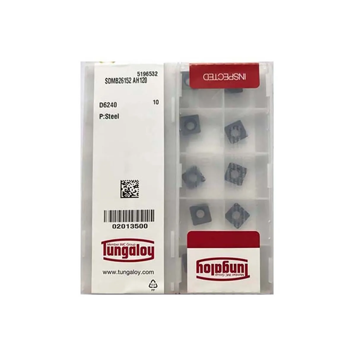 Tungaloy SDMB SDMB26152 AH120 Positive Button Tool Inserts Carbide Milling And Turning Milling Cutter