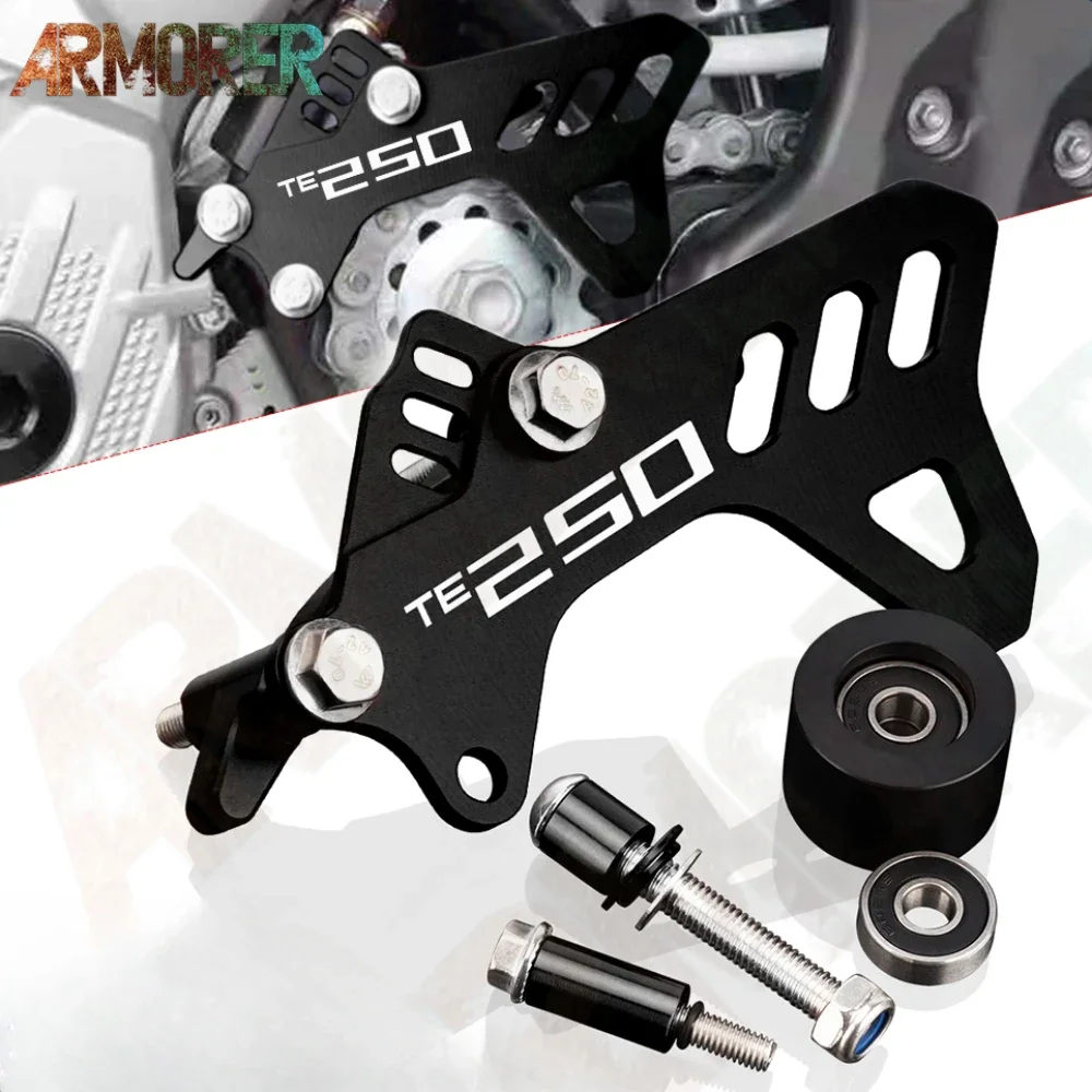 Motorcycle Front ABS Chain Sprockets Guard Protective Protector For TC250 TE250 TX300 TE250i TE300i TC TE TX 250 300 250i 300i
