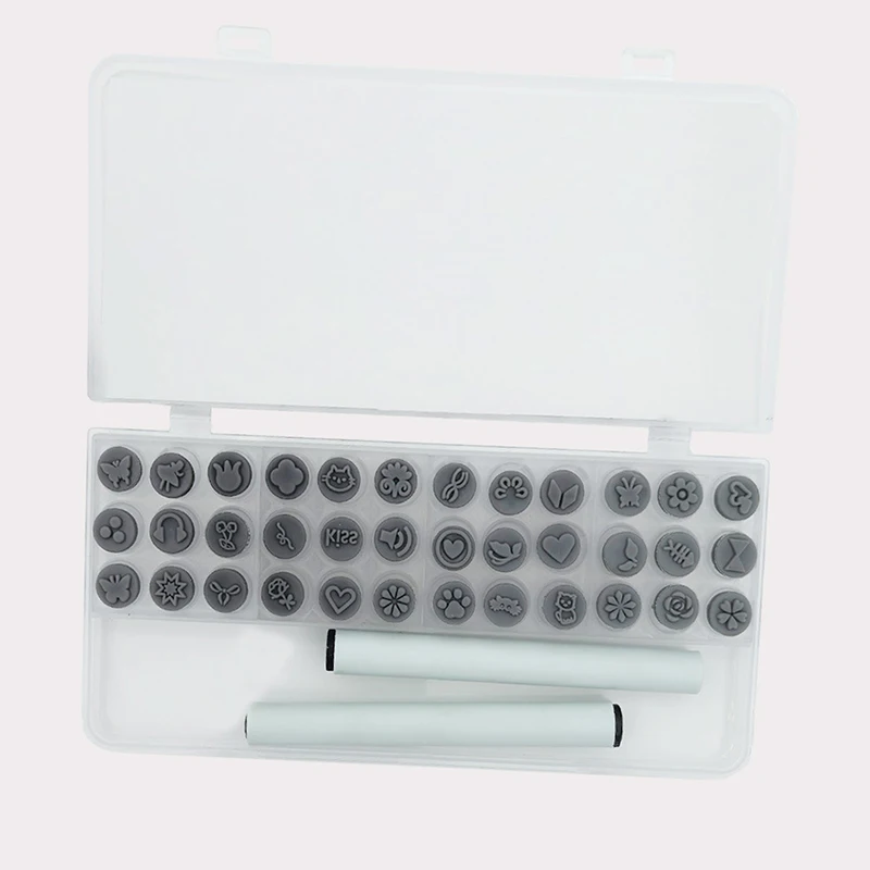 12/36PCS Nail Art Stamp Pen Set DIY Design Nail Handicraft Graffiti Flower Nail Stamper Nail Art Dotting Tools Simple Design