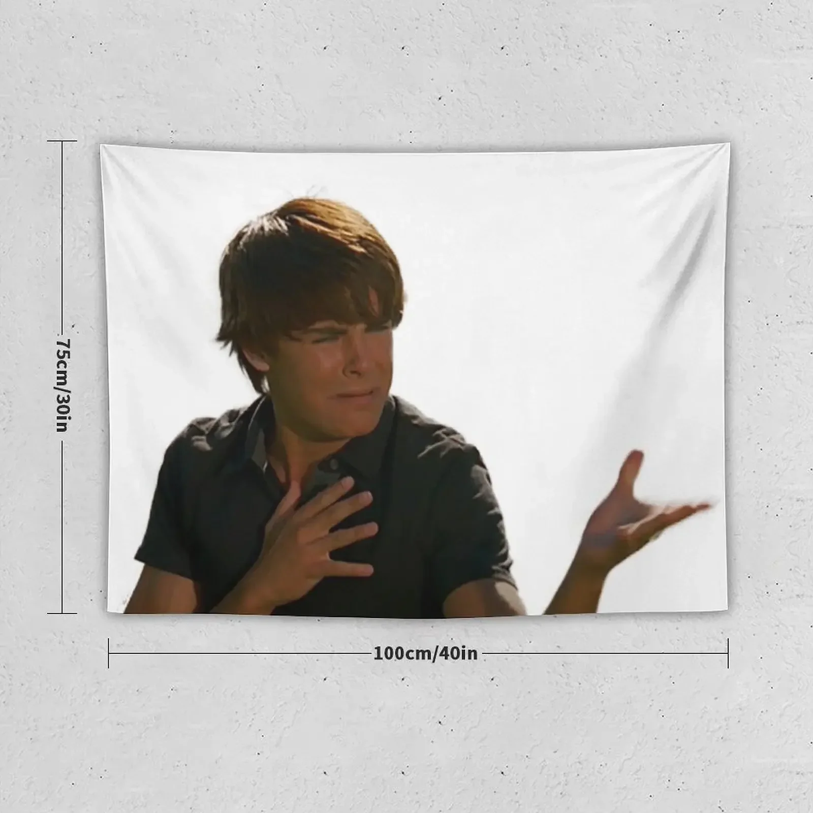 Troy Bolton bet on it Tapestry Aesthetic Home Decor Decoration Home Tapestry