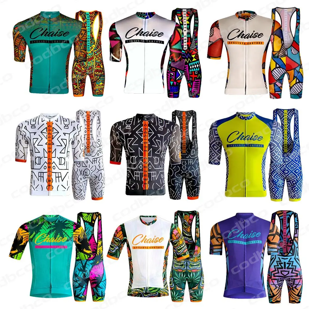 Team Cycling Jersey Bib Set MTB Kit Bike Shirt High Quality Bicycle Clothing Men\'s Short Maillot Culotte Ropa Ciclismo Hombre