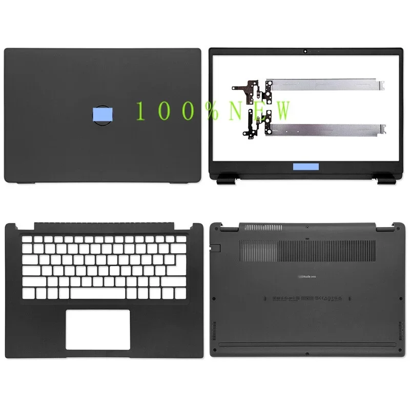 For Dell Latitude 3410 E3410 Back Cover/Front Bezel/Palmrest/Bottom Case/Hinges