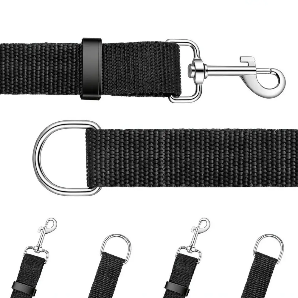 Heavy Duty Nylon Strap Horse Water Bucket Hanger Adjustable Stable Feed Belt Equestrian Supplies Equipment