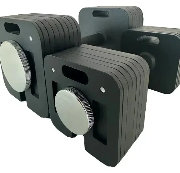 Men's Gym Training Quick-Lock Insert  Square Adjustable Dumbbell