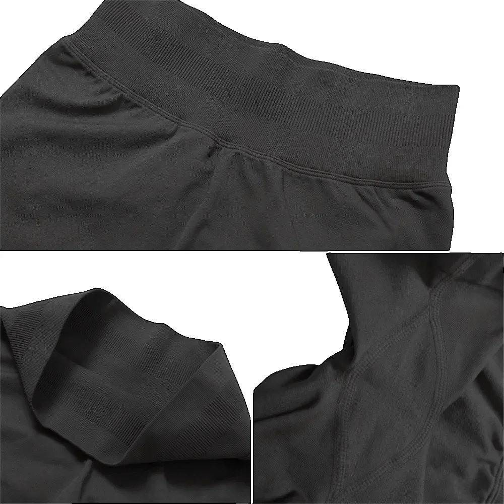 Set Olahraga Wanita 2 Potong Keep That Pump, Set Yoga, Set Gym, Bra Tanpa Jahitan Berkualitas Tinggi dengan Tali, Celana Pendek Anti Gores, Set Olahraga
