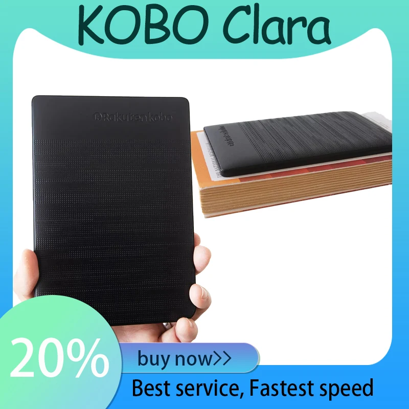 Usado KOBO Clara HD Kobo eBook ComfortLight PRO e-Reader 300PPI e-ink 1072x1448 lector de libros electrónicos 8G/16G/32G Carta эiyayiyaylichentuktuktuktukга