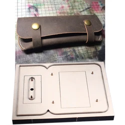 19cm width Leather Craft pen bag cutting dies knife mold iron blade cutter