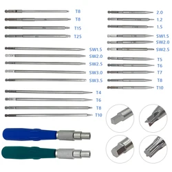 Orthopaedic  Bone Screw Driver Instruments Spinal Pedicle Screw Nail Cap AO Driver Hex Screwdriver  AO Plum Star Driver