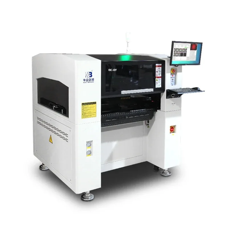 BC-6Y Fully Automatic 6 Head Smd Pick and Place Assembly Machine Desktop Chip Mounter LED Smt Production Pick and Place Machine