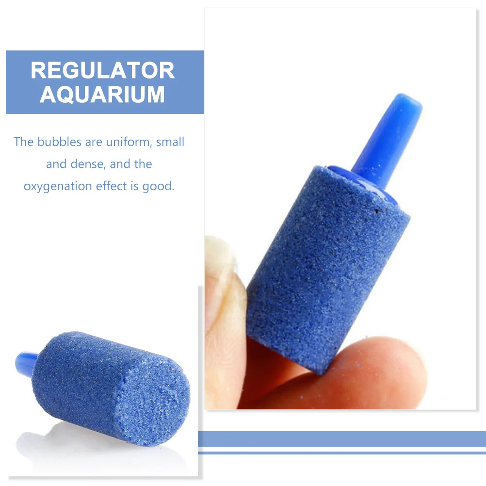 25 Pcs Aquarium Air Stone Bubble Stones Diffuser Small Bubbler Fish Tank Tanks Regulator for Supplies