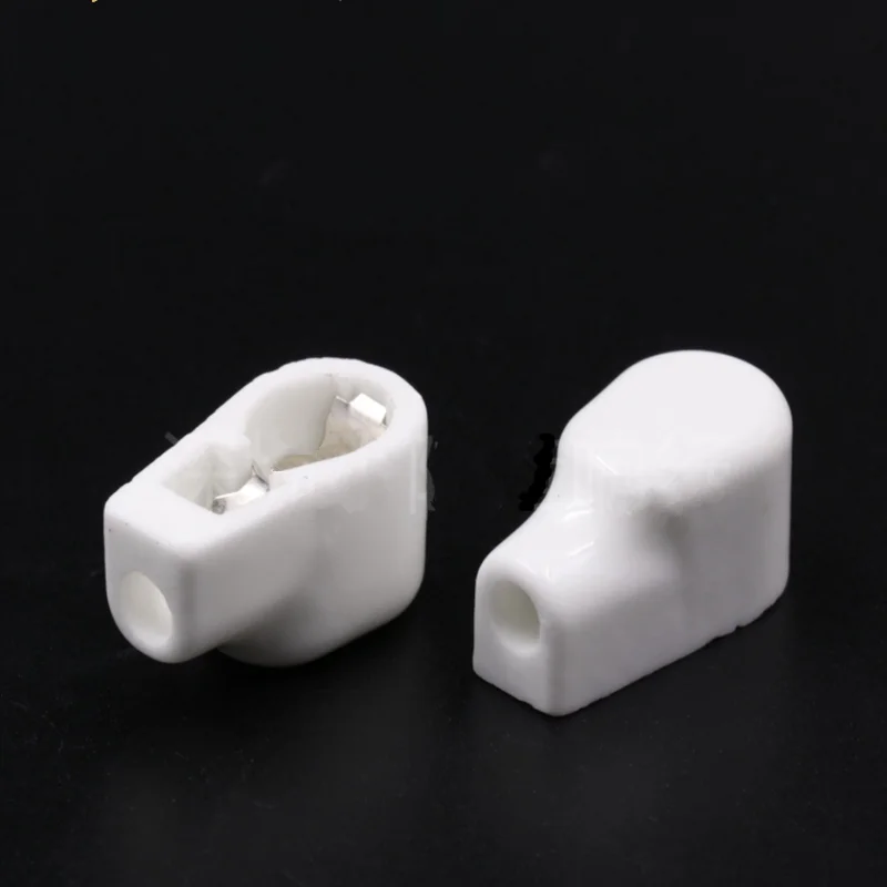 2 قطعة غطاء درع السيراميك MCZ 9 مللي متر أنود لوحة التوصيل أنبوب الإلكترونية الجهد العالي التدريع قبعات الفضة FU7 FU25 807 6146B 310A ، MCZ