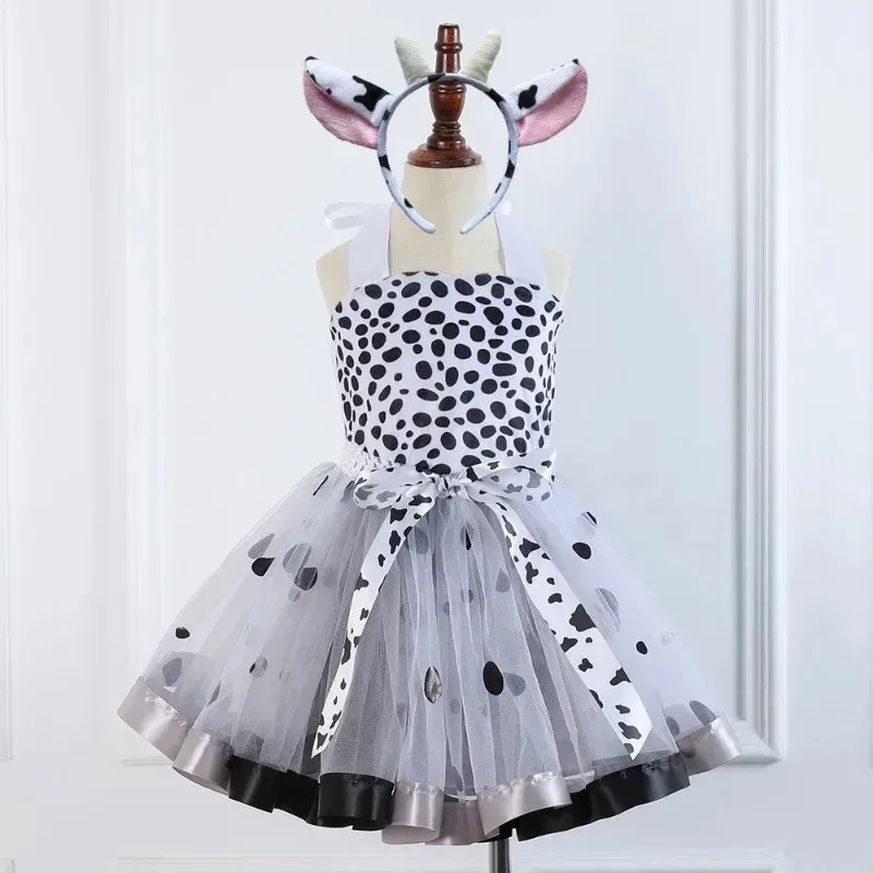 

XT8Детское пышное платье с точечным принтом для девочек, карнавальный костюм для детей, платья-пачки, танцевальные комплекты для выступлений, милый детский фестиваль @ XT6!