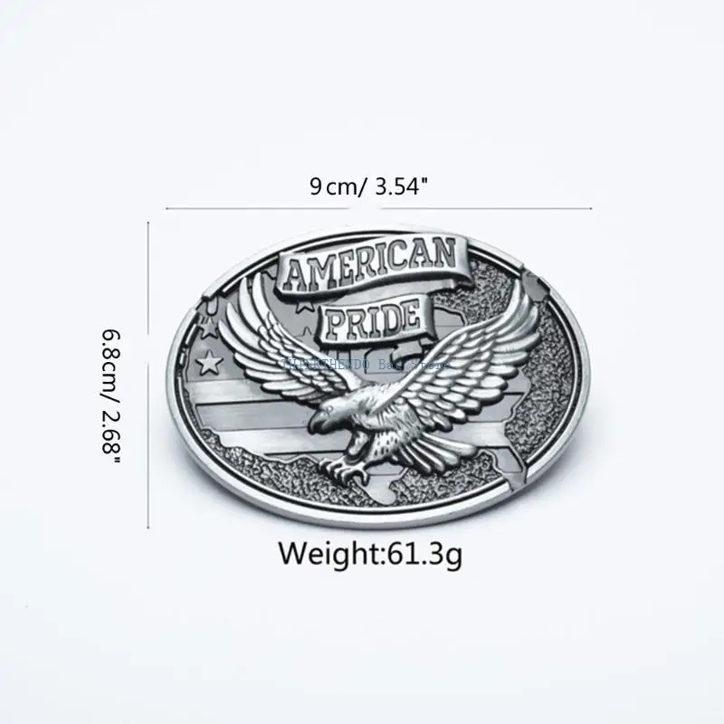 340D العتيقة قبعات رعاة البقر الغربية حزام أبازيم للرجال محفورة النسر جمع الزي غير الرسمي صور الدعائم النسر النقوش #6