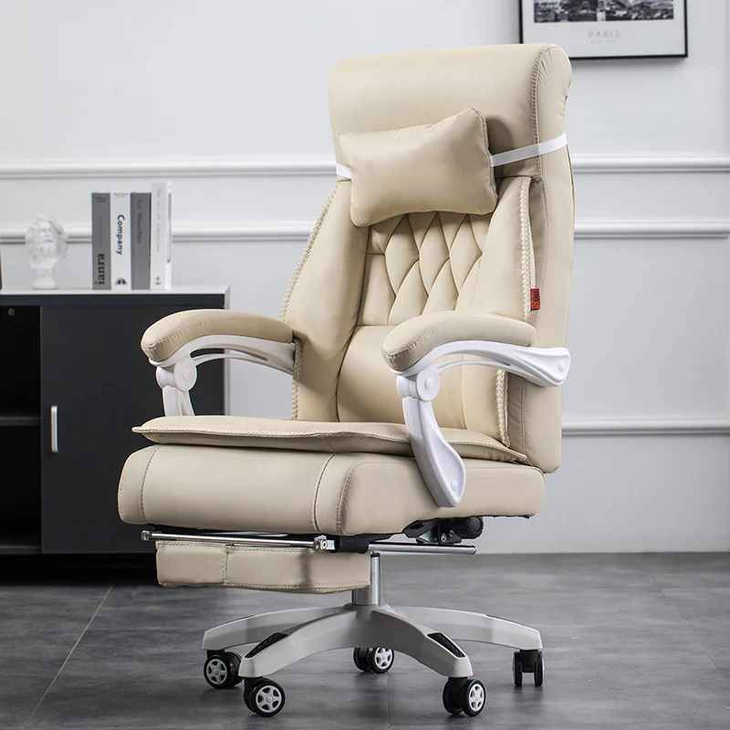 Reclining Throne Office Chairs Helthy White Gamming Wheels Office Chairs Tourist Executive Silla Gamer Standing Furniture WW50OC