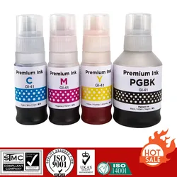 Compatible Refill Ink For GI-41 GI41, For CANON PIXMA G1420/G1430/G2420/G2460/G2470/G3420/G3460/G3470/G3471/G3472/G4470 Printer