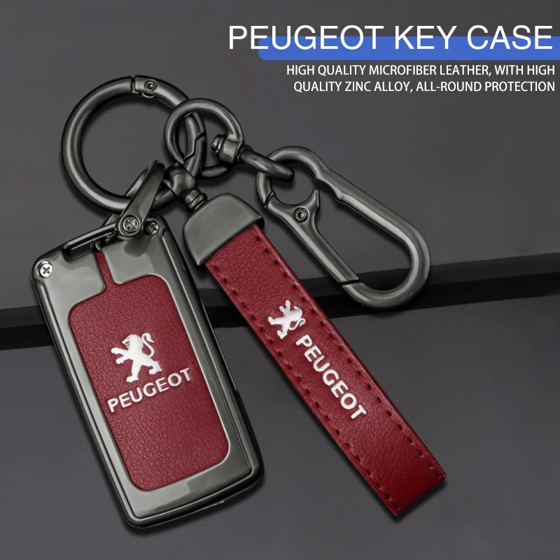 

Car Remote Key Case Cover for Peugeot 107 207 307 308 407 607 3008 5008 for Citroen Xsara Picasso C5 C6 C8 Keycase Accessories