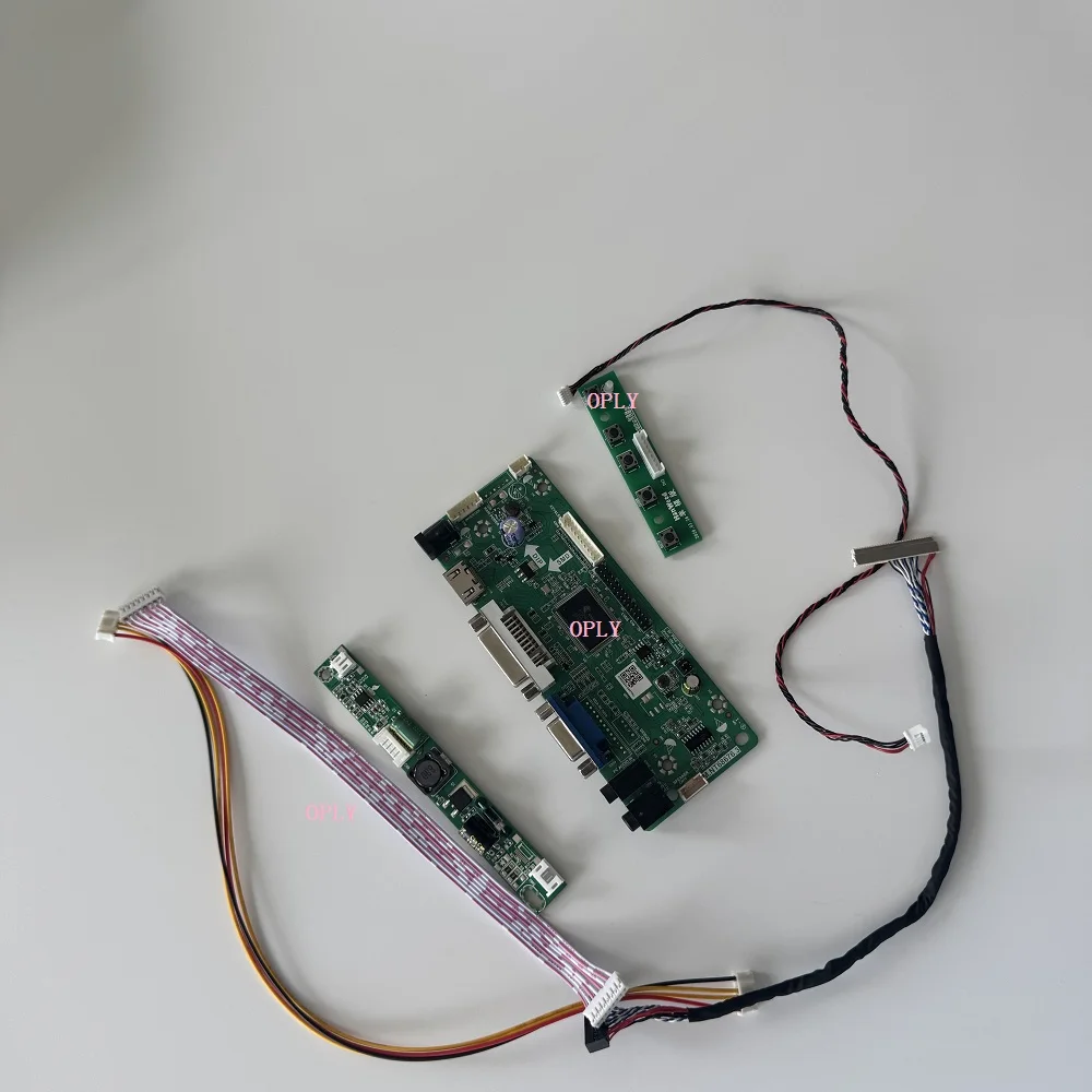Placa controladora para LM240WU8 1920*1200 M.NT68676 kit monitor de pantalla compatible con HDMI DIYVGA 24 "panel LVDS LED Audio VGA