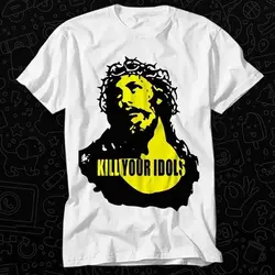 Camiseta de manga larga o corta, camisa de Heavy Metal, Kill Your Idols, Hard Rock, talla S, 5XL, el mejor precio