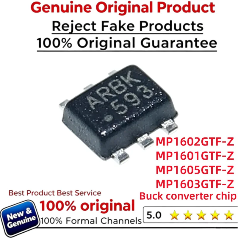 10PCS New Original MP1601GTF-Z MP1602GTF-Z MP1603GTF-Z MP1605GTF-Z MP1601 MP1602 MP1603 MP1605 Buck Converter Chip