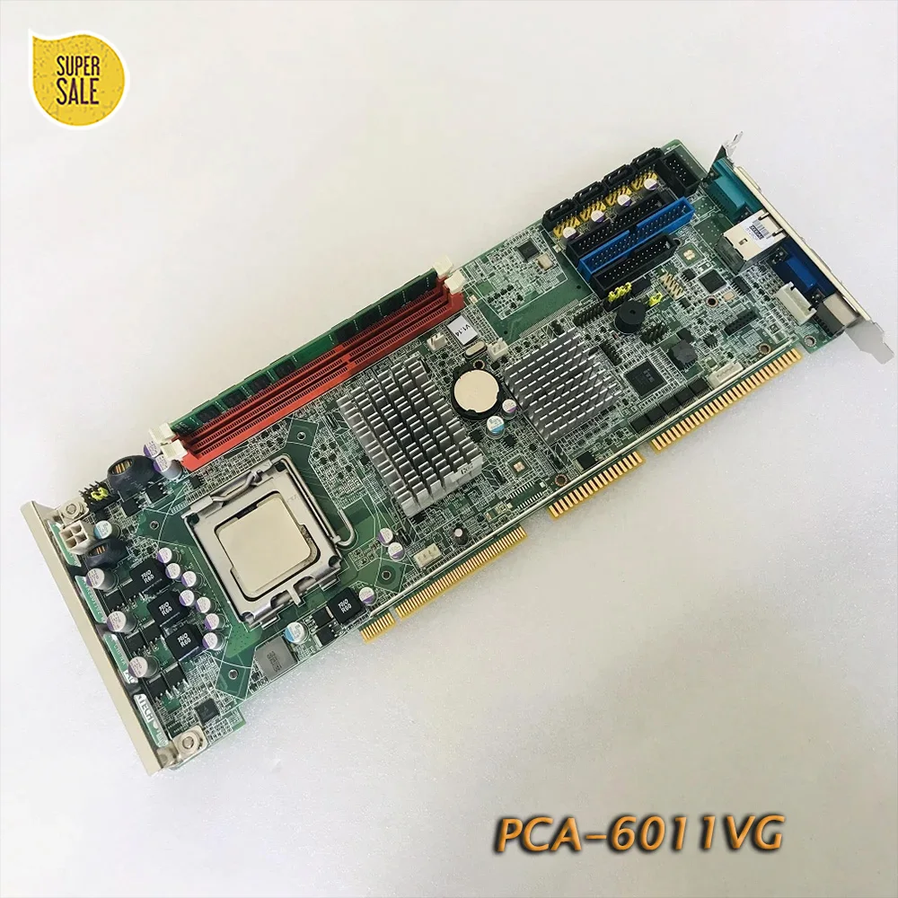 

PCA-6011VG для Advantech PCA-6011 PCA-6011VG-00AE1 Rev. Промышленная материнская плата A1 LGA775 DDR3