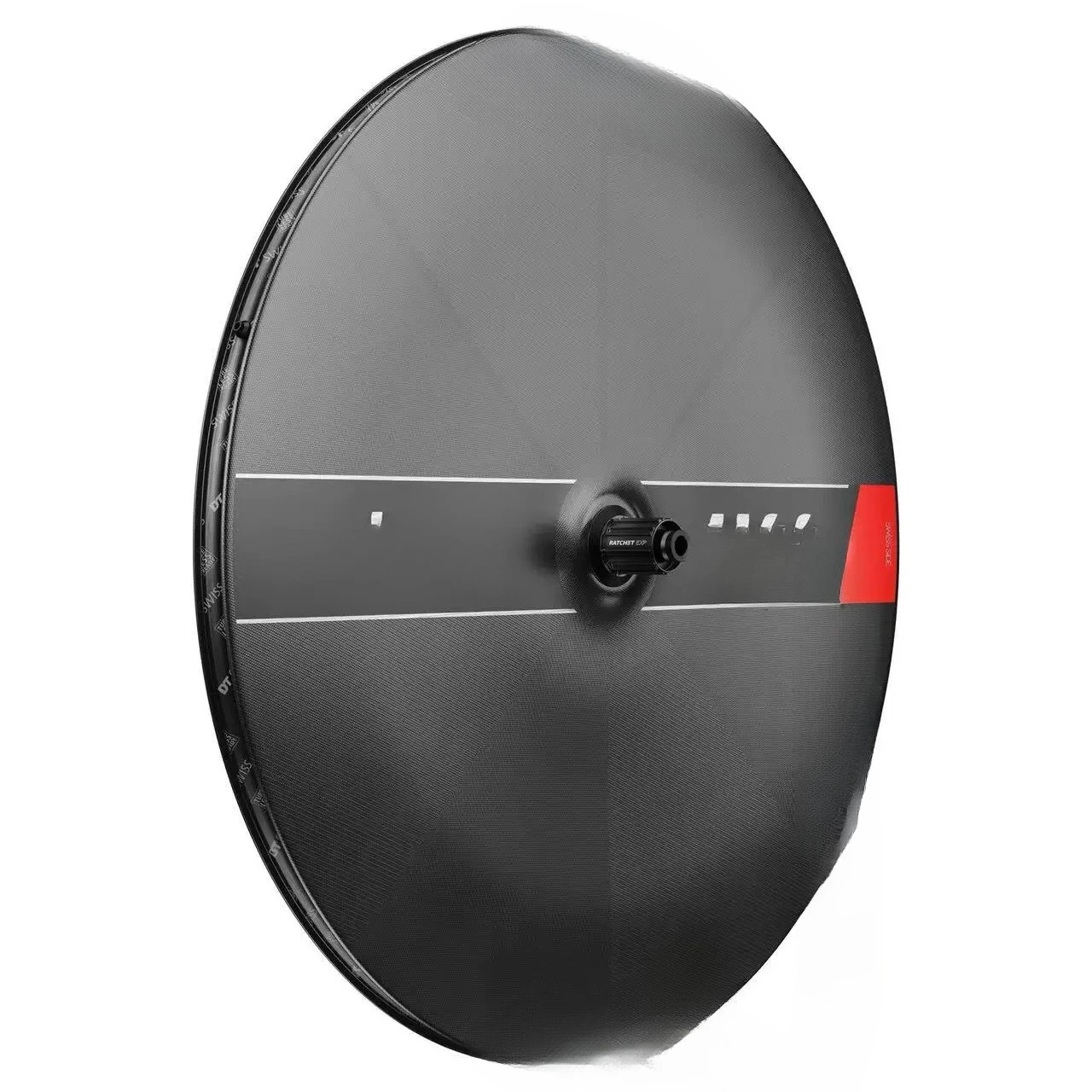 Rennrad TT Timing Iron Three Carbonfaser-Vollfelgensatz mit Carbon-Scheibenbremse