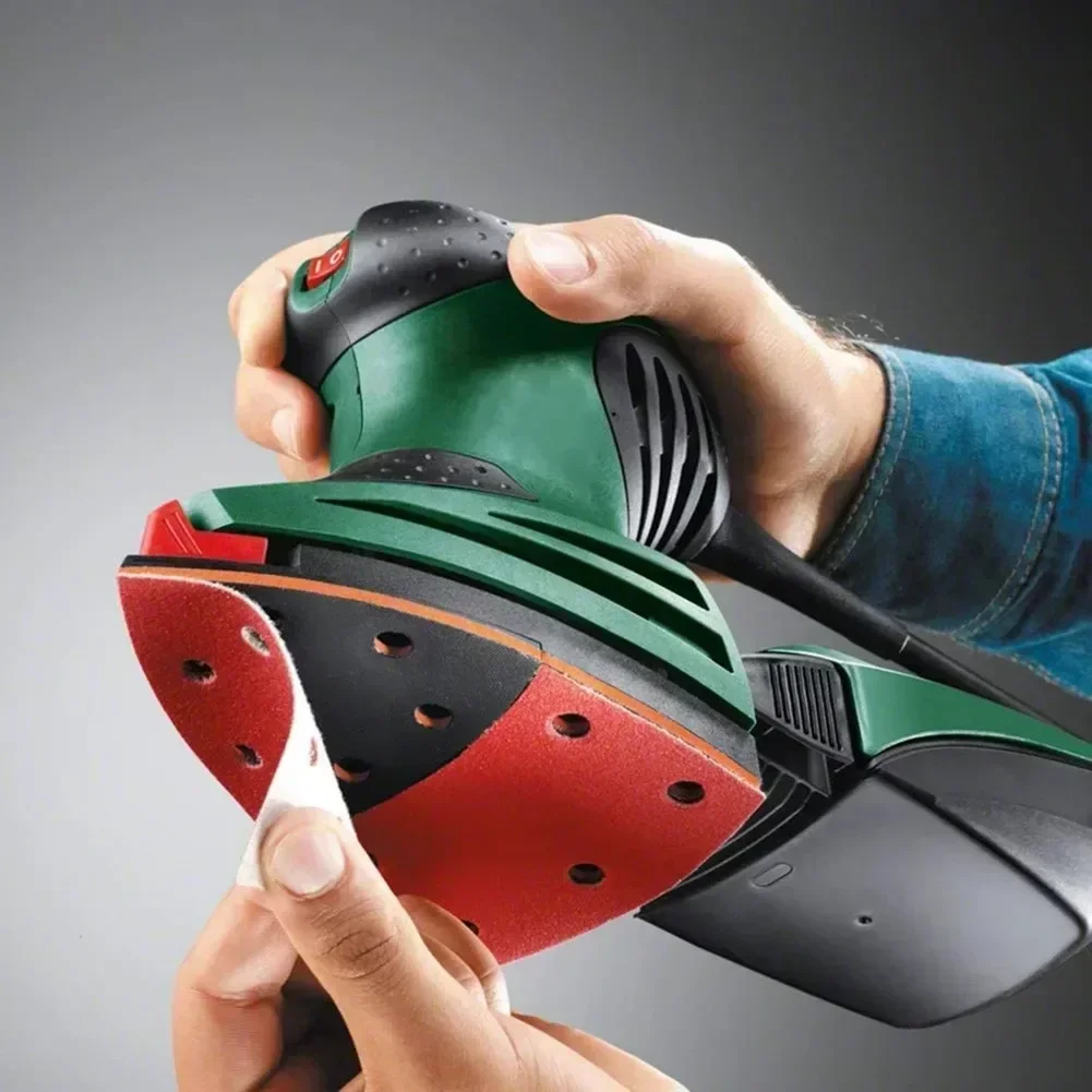 

Achieve Smooth and Flawless Surfaces 20pcs Abrasive Sanding Sheets for Bosch PSM 100A Detail Palm Sander 602000