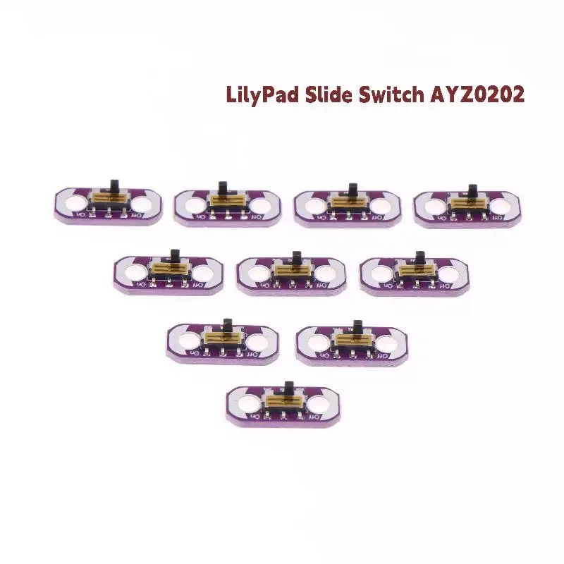 5/10Pcs New LilyPad Slide Switch AYZ0202 Sensor Switch For Arduino DIY Accessories