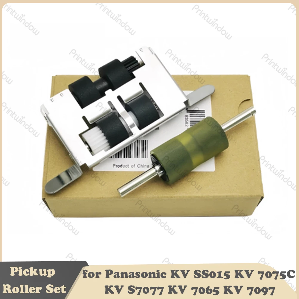 

Compatible Pickup Roller Set for Panasonic KV SS015 KV 7075C KV S7077 KV 7065 KV 7097 Scanner Feed Roller