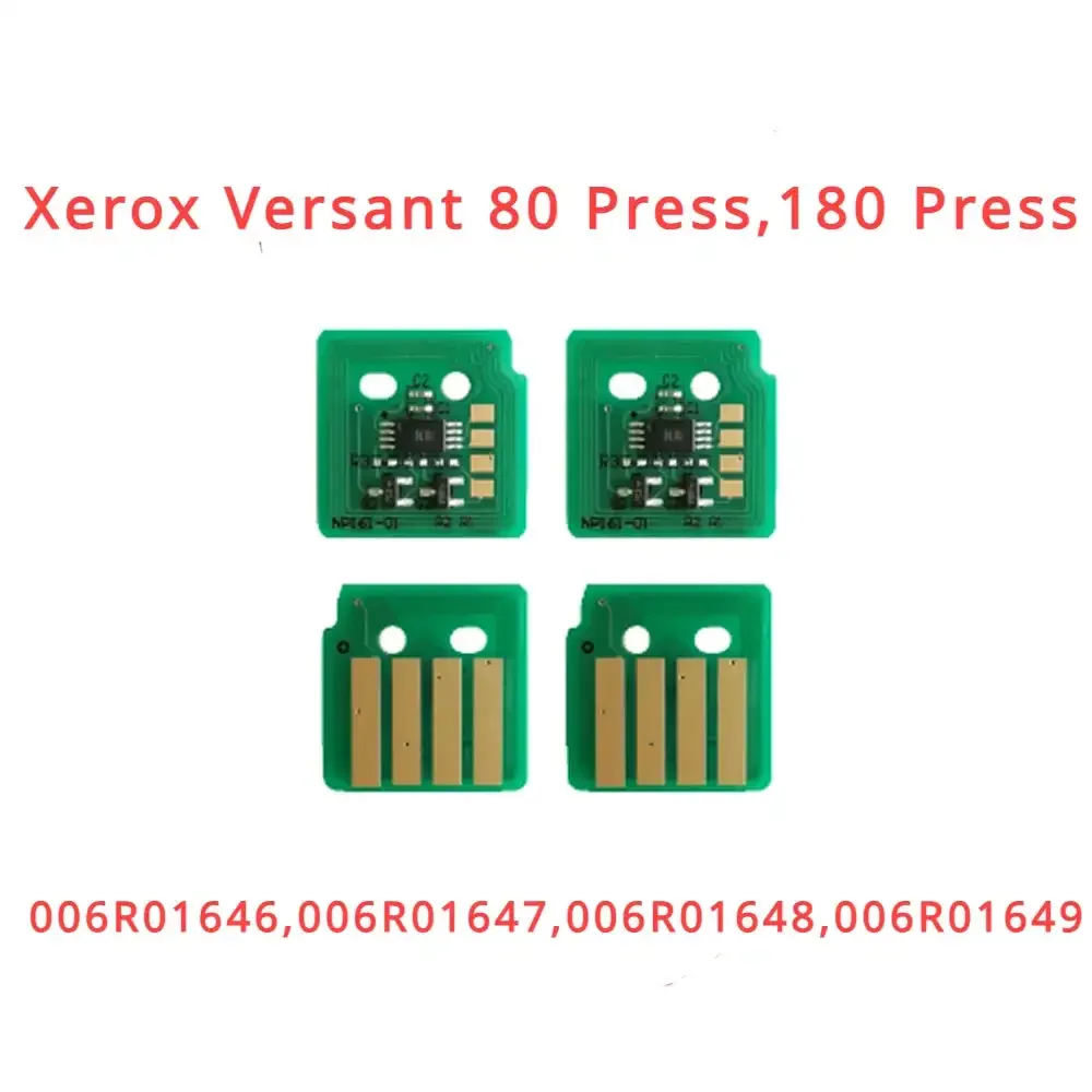 Chip de Tóner para Fuji Xerox Versant 80 Press, 180 Press (006R01646, 006R01647, 006R01648, 006R01649) Recarga