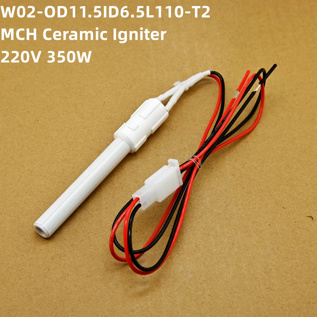 Ceramic Igniter 220v 350w  wood pellet oven Ignition rod, biofuel heater fast Ignition energy saving, high efficiency, long serv