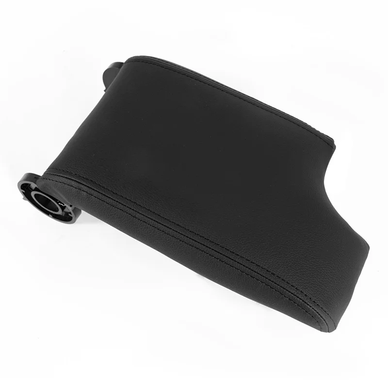 Car Center Console Armrest Cover Fit For BMW 3 Series E46 1998-2006 Genuine Leather Storage Box Lid Cap Car Interior Accessories
