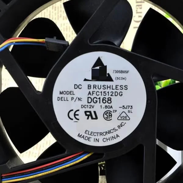 

1 шт. Afc1512dg 12 В 1,80 А большой объем воздуха охлаждение 150 150 50 мм Совершенно новый оригинальный точечный