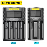 NITECORE Charger UMS2 UMS4 Lithium Battery USB Charger Smart Charger Battery Fast Charging Paired with Battery