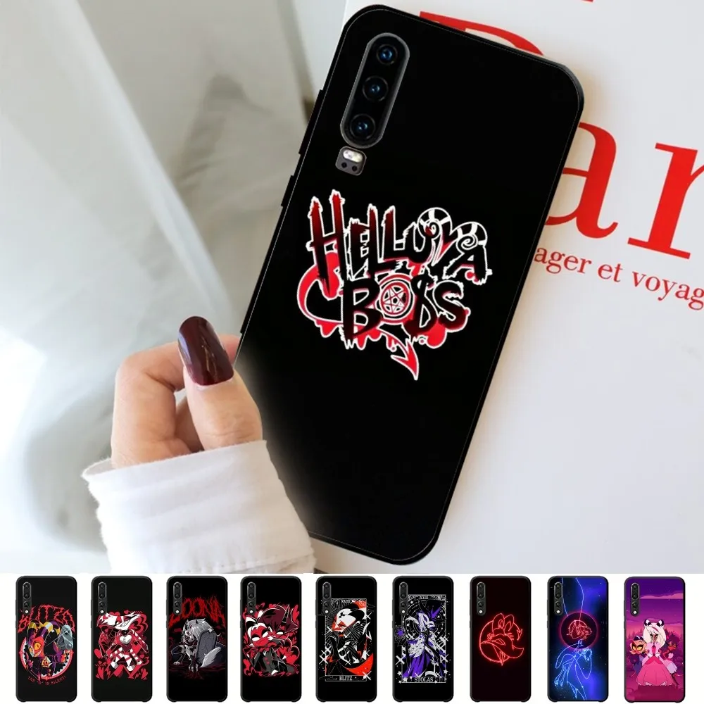 H-Helluva B-Boss Cartoon Phone Case For Huawei P 8 9 10 20 30 40 50 Pro Lite Psmart Honor 10 Lite 70 Mate 20lite