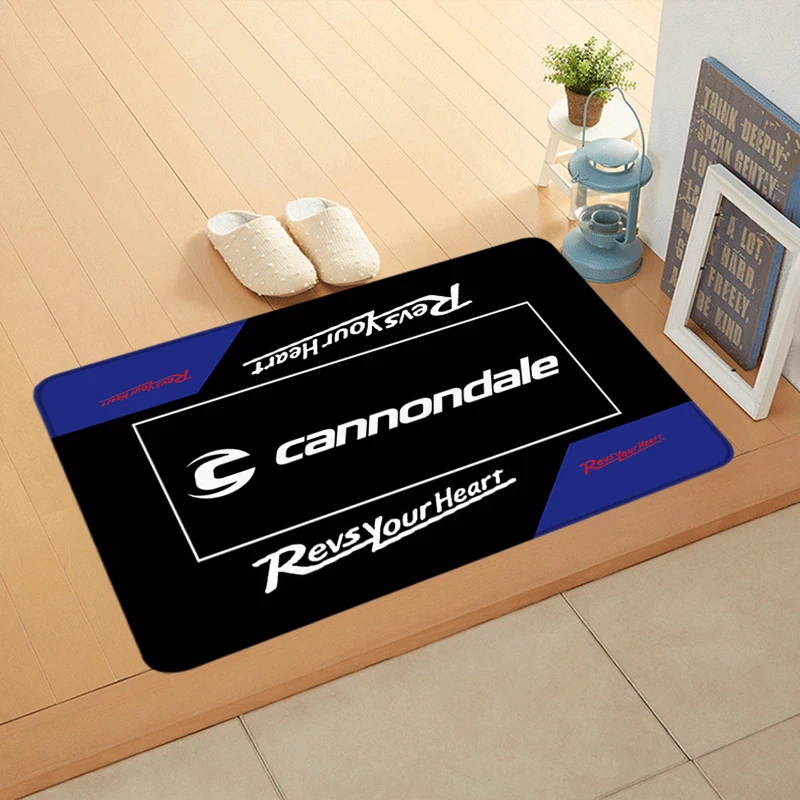 Entrance Doormat Balcony Bike Rugs C-Cannondales Living Room Carpet Foot Mats Bath Rug Floor Mat Ideal Gift Non-slip House Decor