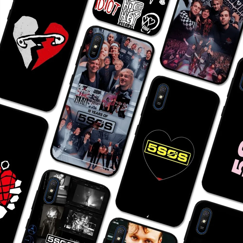 5 S-Seconds of S-Summer Band Phone Case For Redmi 5 6 7 8 9 10 plus pro 6 7 8 9 A GO K20 K30 K40 pro plus F3 Fundas