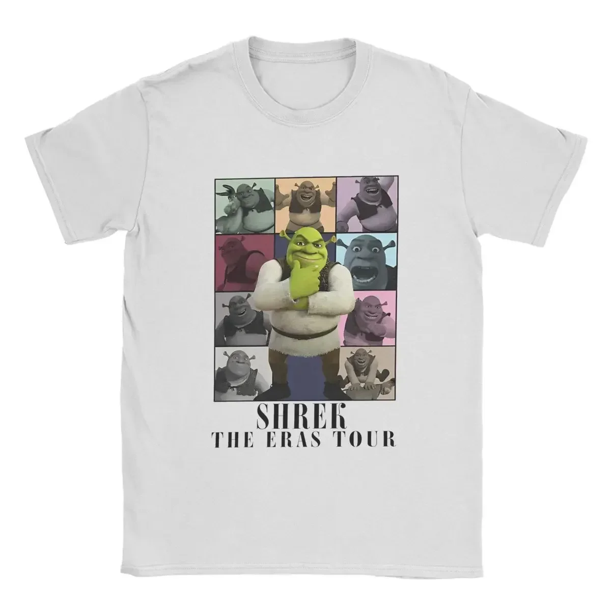 Classic Flim Shrek The Eras Tour Graphic T Shirts for Woman Nostalgia Comics Funny T-Shirt Kawaii Harajuku Anime Tees Tops Y2k