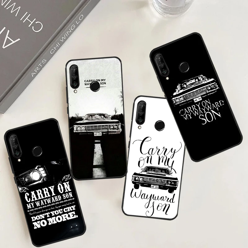 Supernatural CARRY ON WAYWARD SONS For Huawei Nova 11i 3i 7i 8i Y91 Y60 Y70 Y61 Y90 Nova 11 Pro 10 9 SE P20 P40 P30 Lite Case