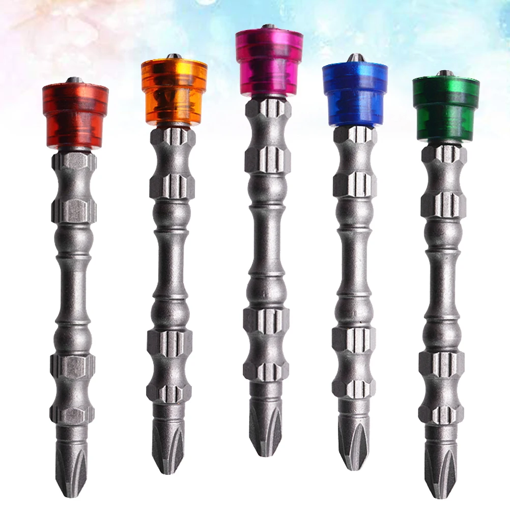 Tournevis Long en acier de haute qualité, pilote de 65Mm, embout pour tournevis électrique Long, perceuse, outil manuel Ph2, 5 pièces
