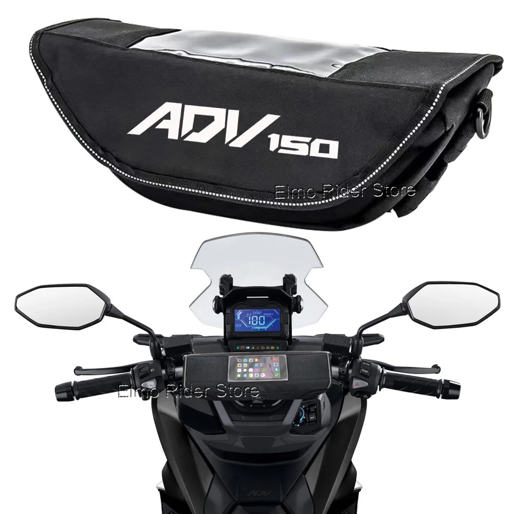 Motorcycle Waterproof And Dustproof Handlebar Storage Bag Shock-proof Navigation Bag Travel Bag For Honda ADV150 ADV150