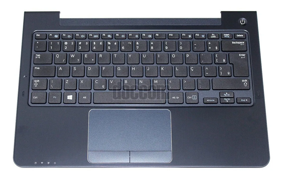 Compatible Keyboard Notebook Samsung Np530u3c-kd2br Np535u3c-a03us Np-530u3c Blue Topcase