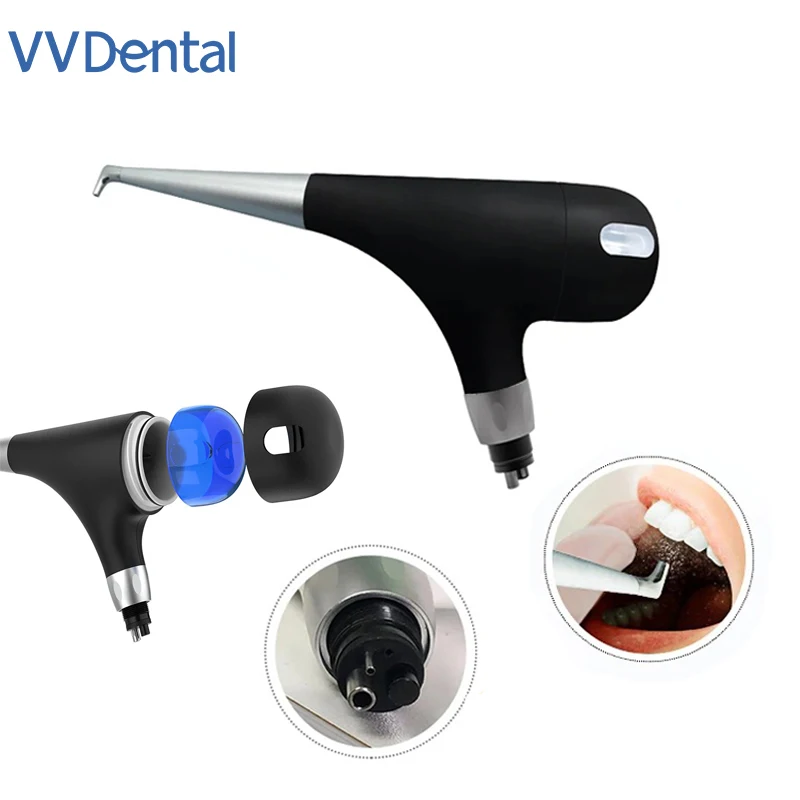 

VVDental Dental Air Prophy Unit Teeth Whitening Spray Polisher Jet Air Flow Dental Oral hygiene Tooth Cleaning Equipment Teeth